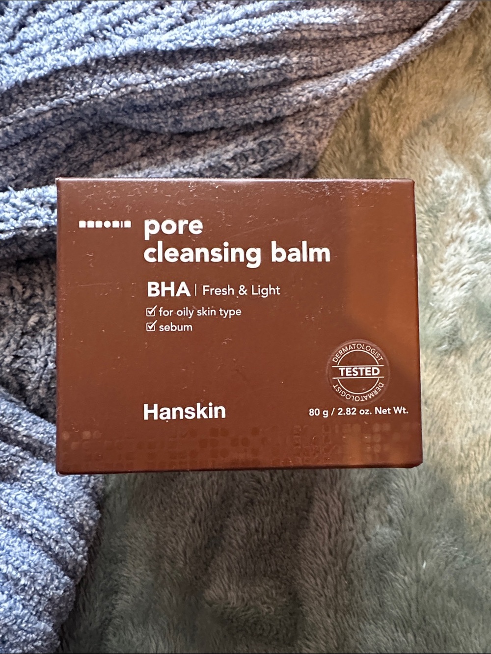 Hanskin Pore Cleansing Balm - Brown | BHA Fresh & Light